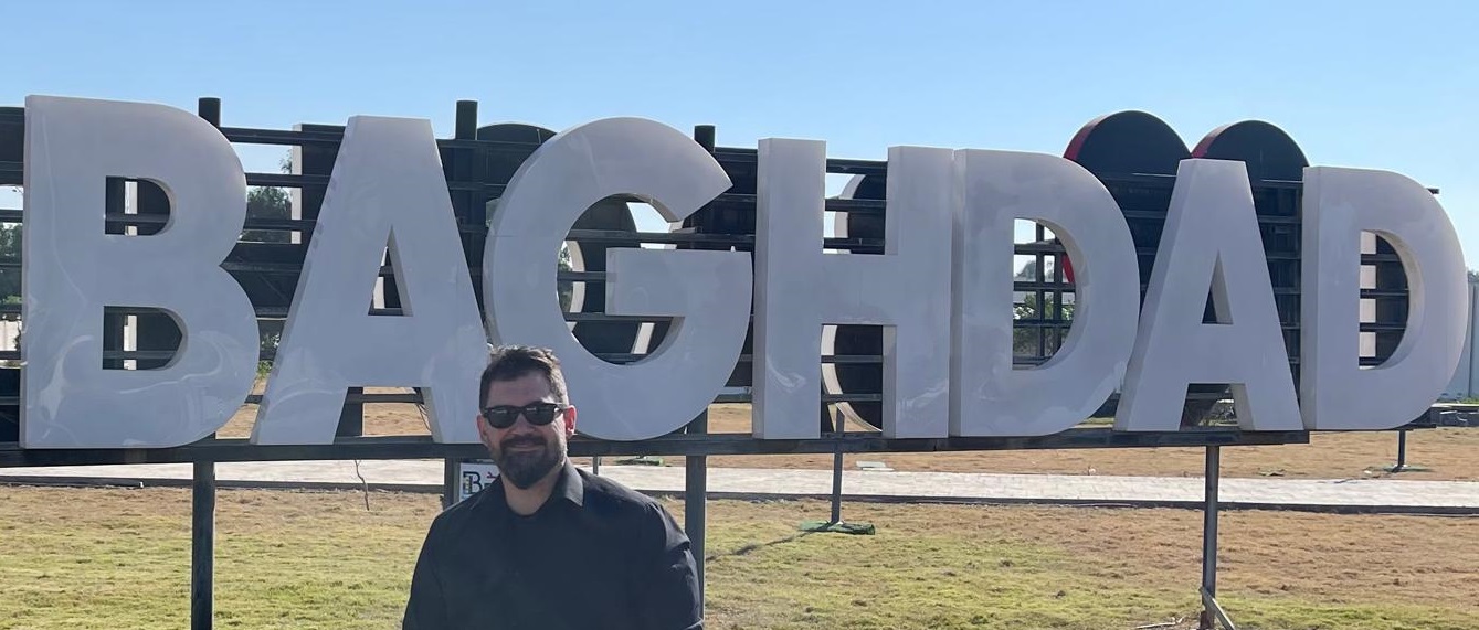 Ryan Ordonez in Baghdad